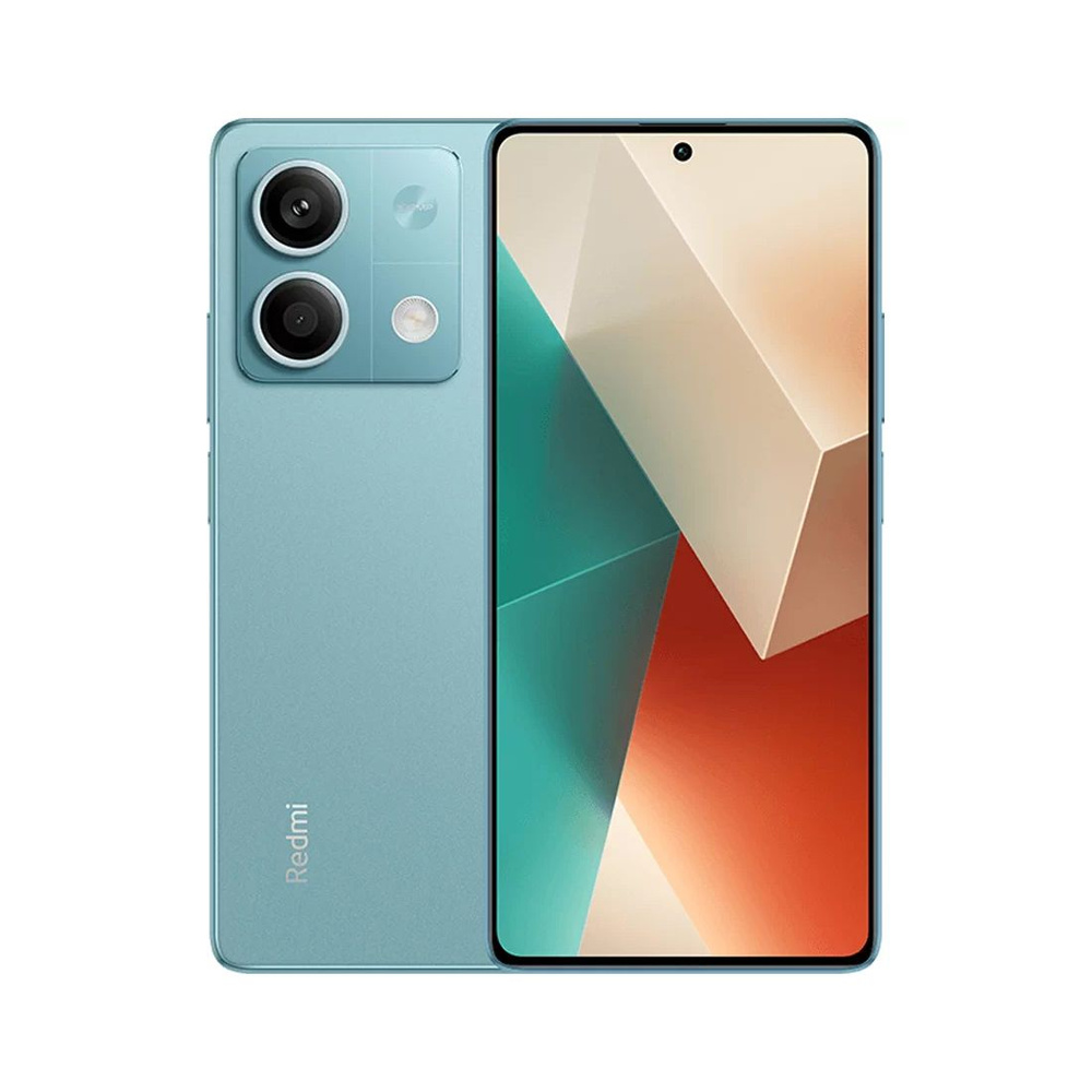 Redmi Мобильный телефон Redmi Note 13 8GB RAM 128GB ROM Ice Blue, голубой #1