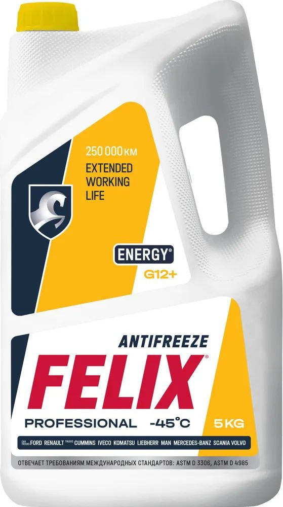 Антифриз желтый "Felix" Energy G-12 5 кг #1