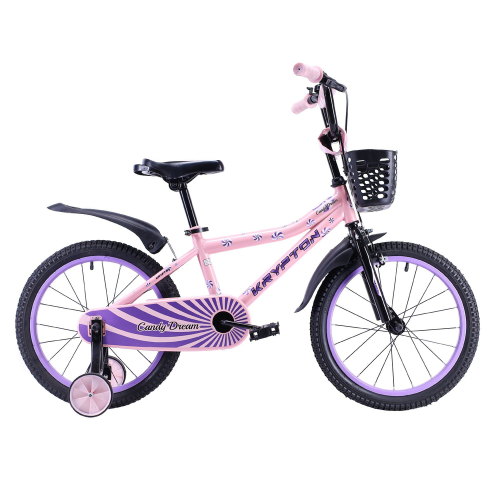 Велосипед 18" Krypton Candy Dream KC02PV18 розовый-фиолетовый #1