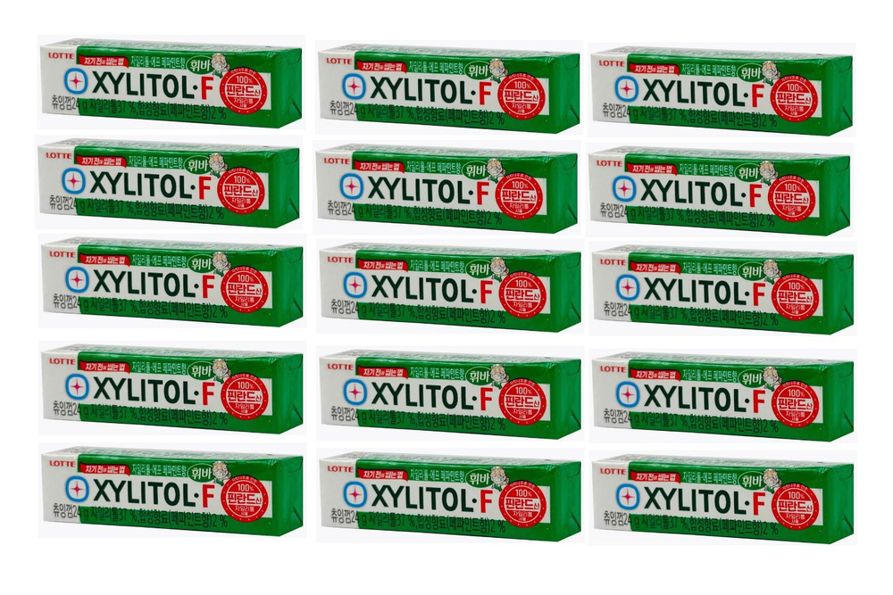 Жевательная резинка LOTTE Xylitol F 24 г х 15 шт #1