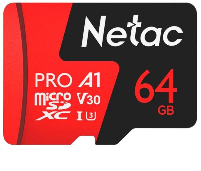 Netac Карта памяти 64 ГБ  (NT02P500PRO-064G-S) #1