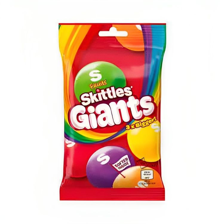 Драже Skittles Giants 125гр из Великобритании #1