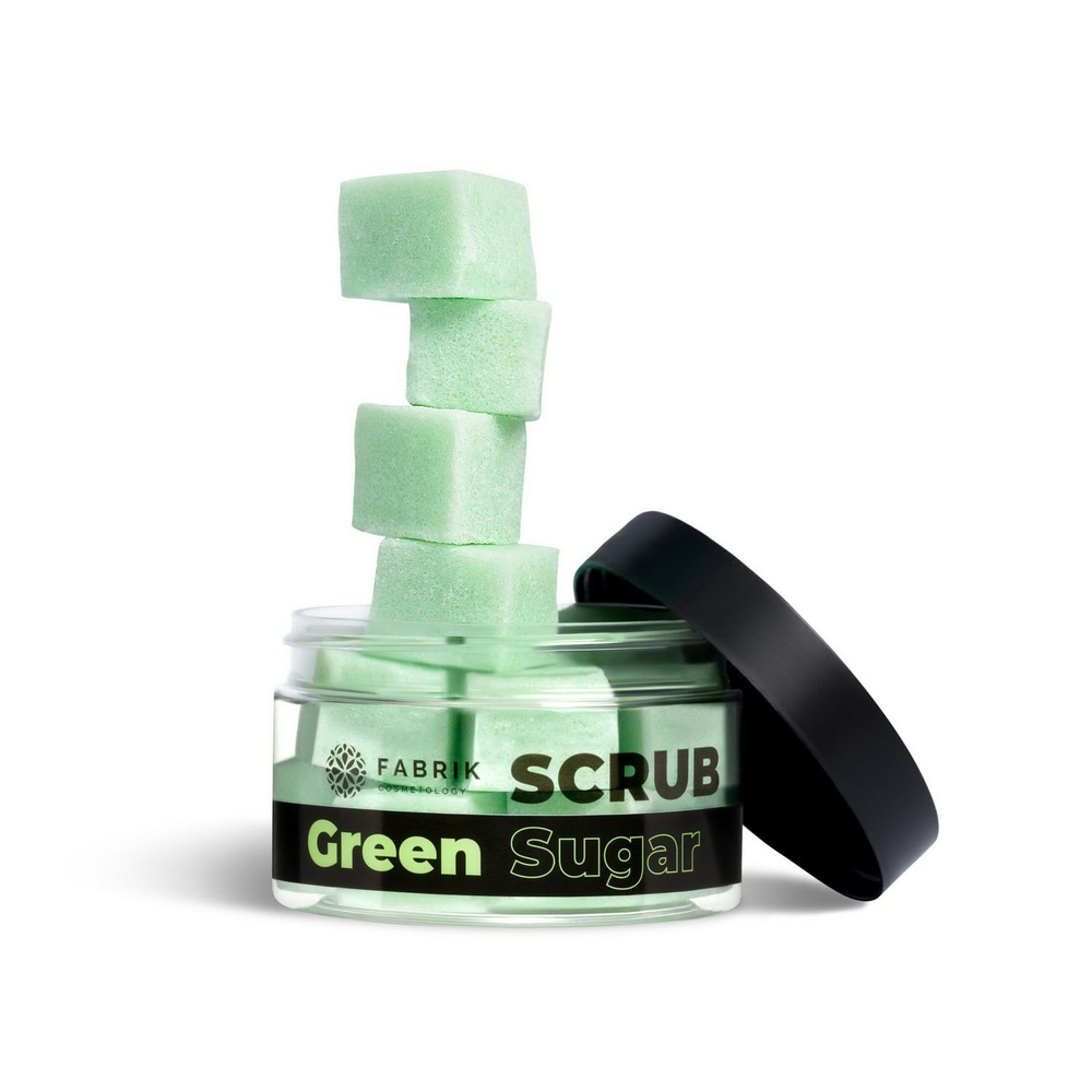 Скраб для тела Fabrik Cosmetology Sugar Green Scrub сахарный 200 г #1