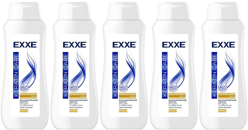 Шампунь для волос EXXE Keratin Care восстанавливающий Кератиновый уход, 400мл  #1