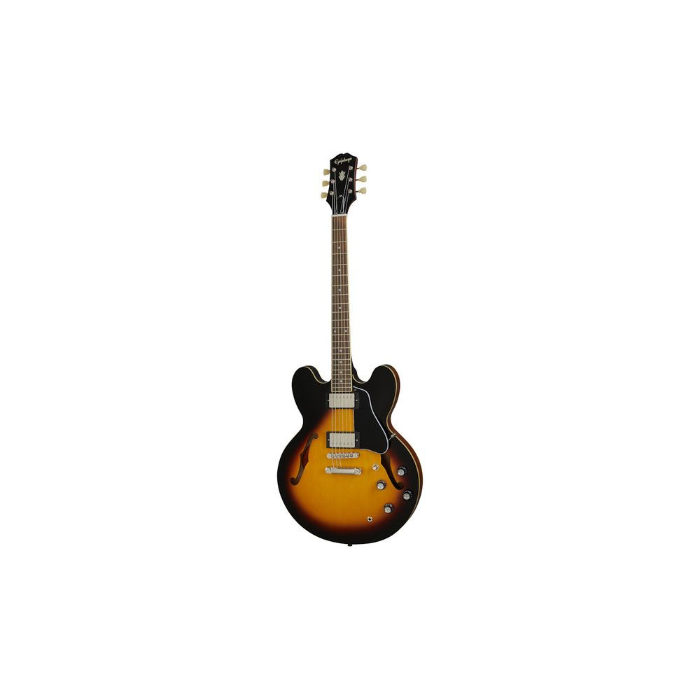 EPIPHONE ES-335 Vintage Sunburst полуакустическая гитара, цвет - санберст  #1