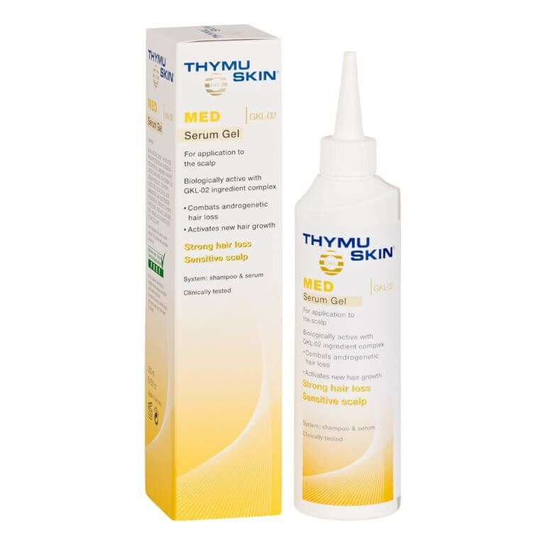 Thymuskin MED Serum Gel Тимускин Мед Активная Гель-сыворотка против сильного выпадения волос и для активации #1