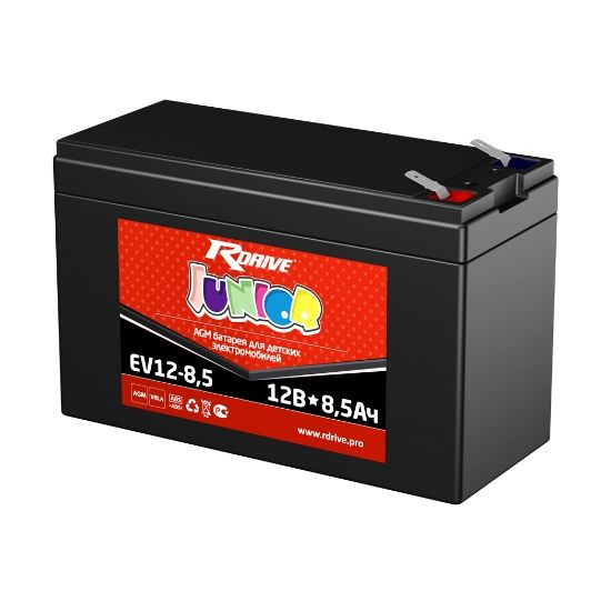 AGM батарея для детских электромобилей RDrive JUNIOR EV12-8.5 #1