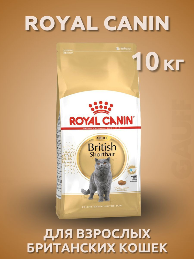 ROYAL CANIN сухой корм взрослые короткошерстные кошки 10 кг #1