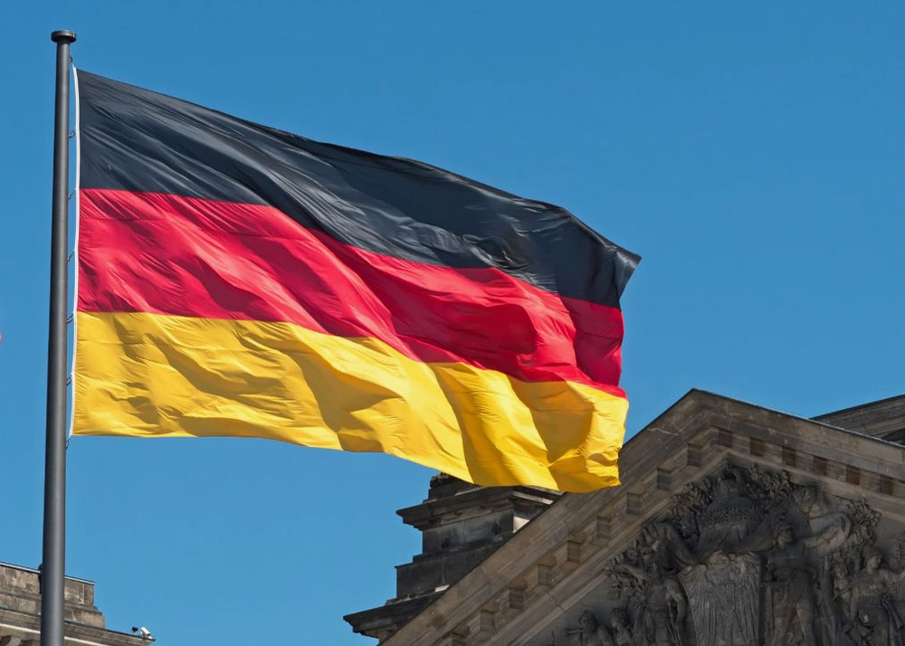 Флаг Германии 80х120 см с люверсами #1