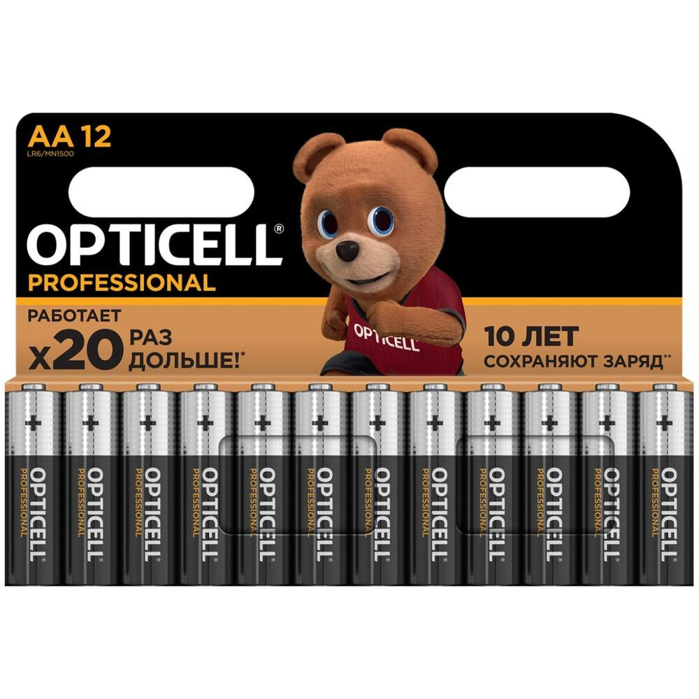 Батарейки Opticell Professional 5052005 AA 12шт #1