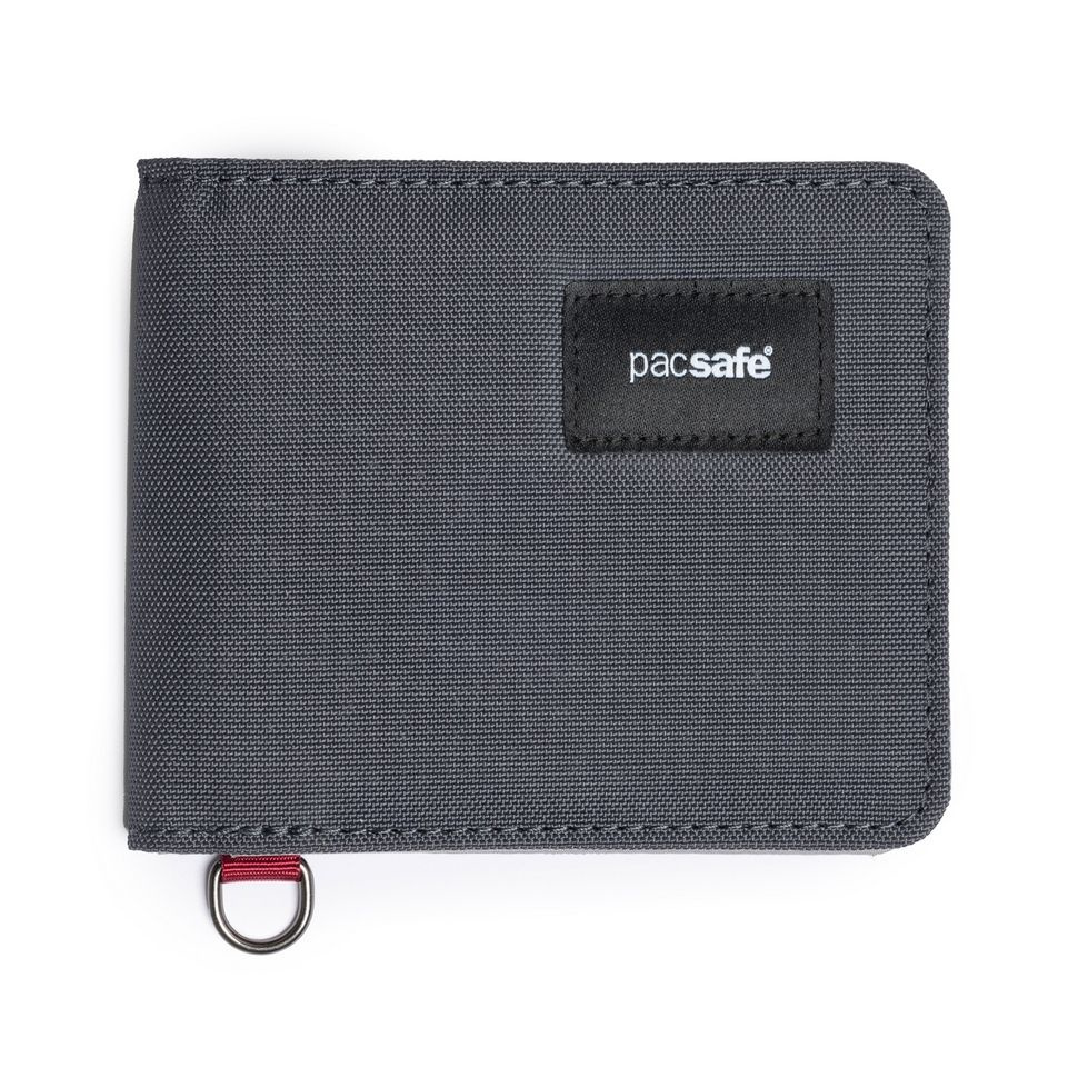 Кошелек антивор Pacsafe RFIDsafe bifold wallet, серый #1