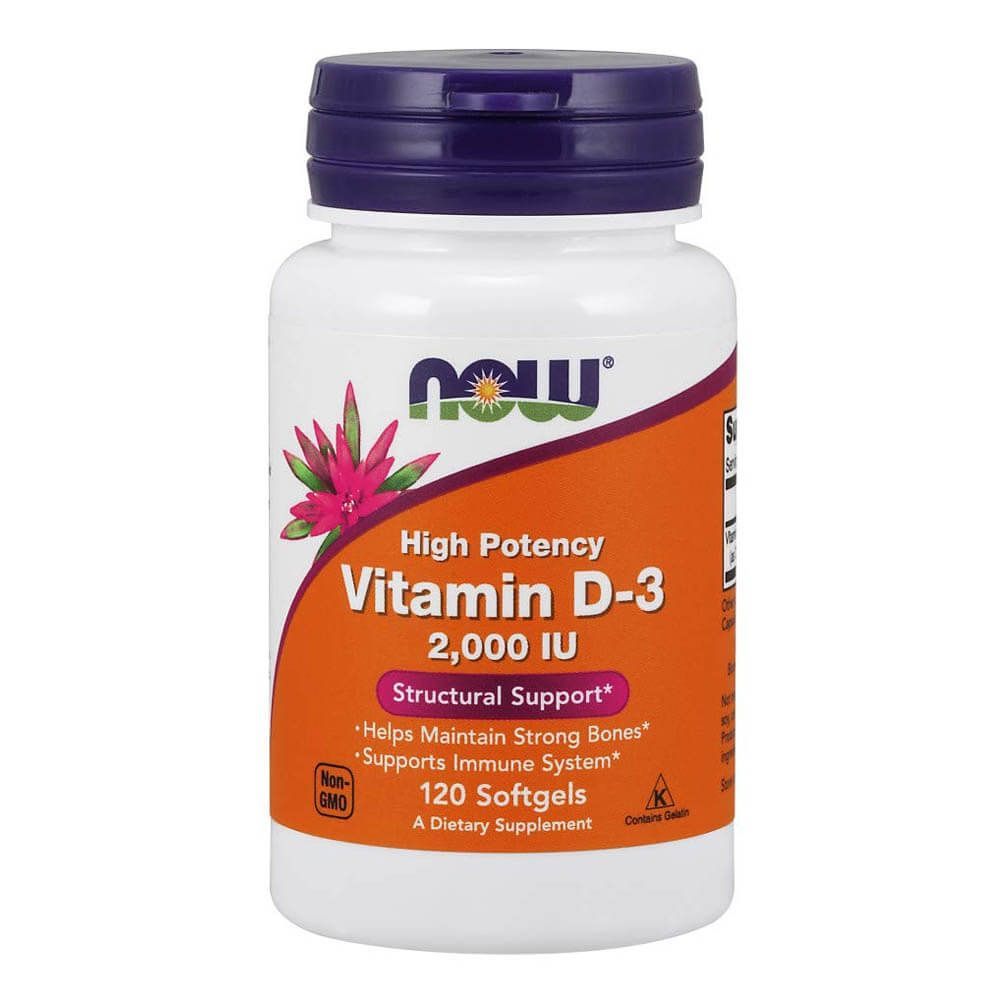 Витамин Д3 NOW Vitamin D3 2000ME - 120 капсул #1