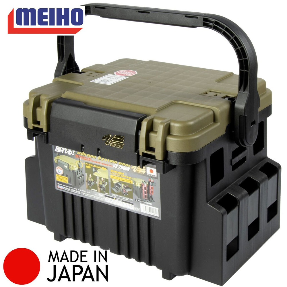 Ящик рыболовный MEIHO VERSUS VS-7080N BLACK #1
