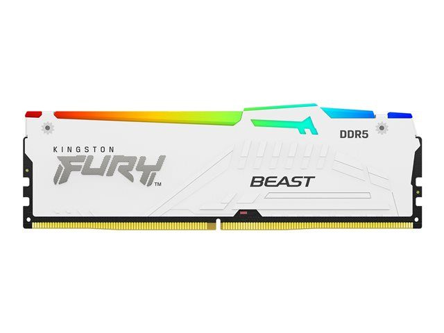 Kingston Оперативная память Fury Beast White RGB 6000MHz 1x16 ГБ (KF560C40BWA-16) #1