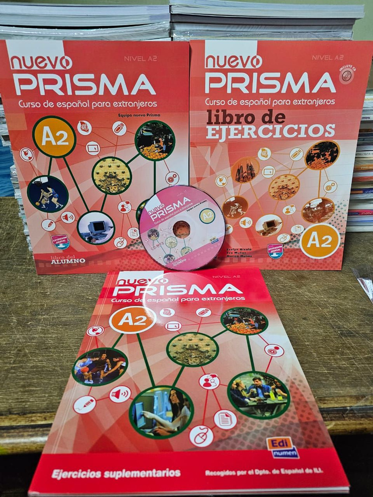 Nuevo Prisma A2. Student's Book + Workbook + CD #1