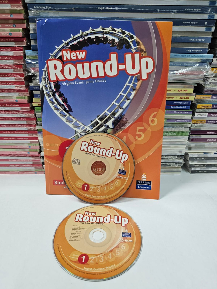 New Round-Up 1 (Starter) Student's Book + Workbook + CD #1