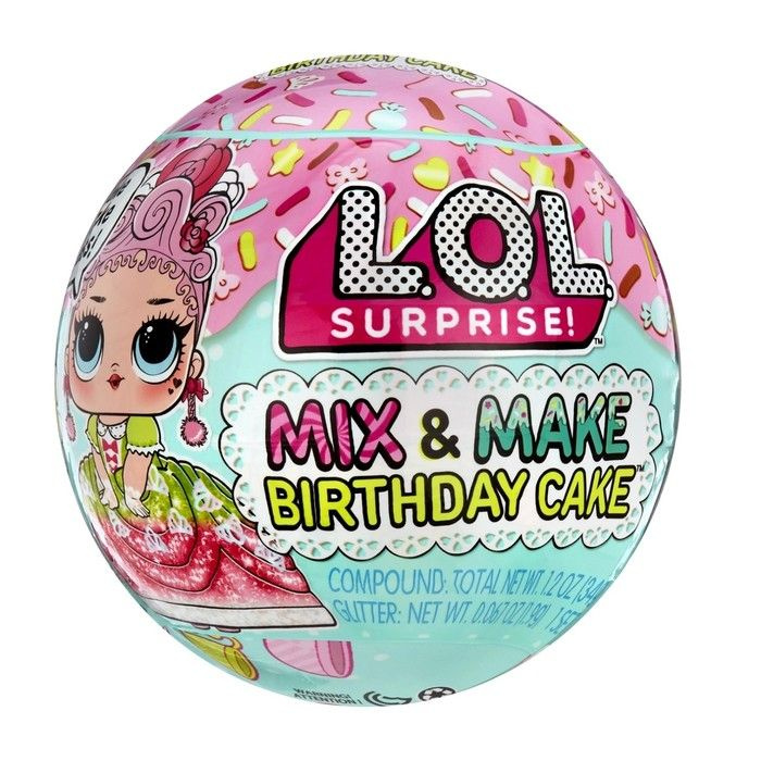 Кукла в шаре M&M Cake #1