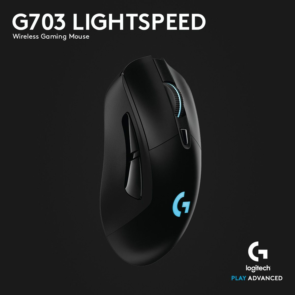 Беспроводная игровая мышь Logitech G 703 Lightspeed (910-005644) #1