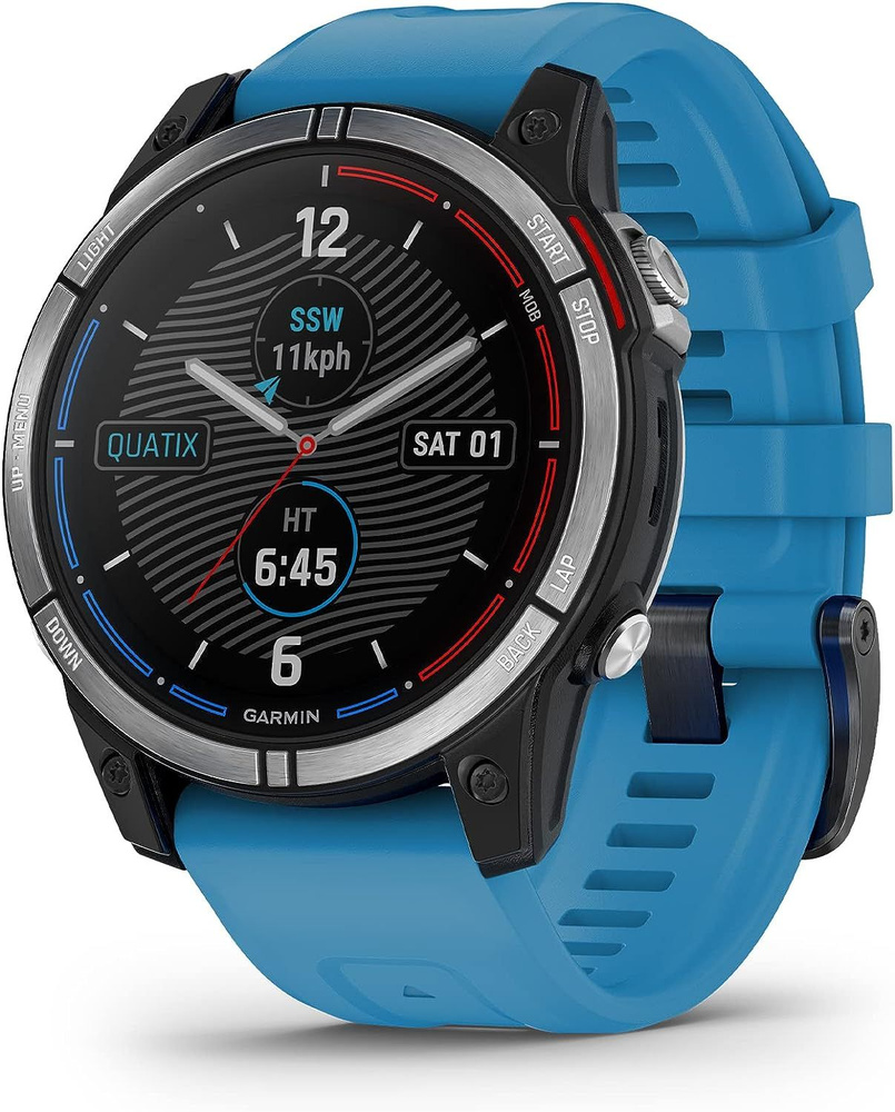 Garmin Умные часы Garmin Quatix 7 Marine GPS Smartwatch, blue #1