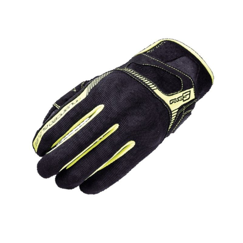 Перчатки FIVE RS3 black/fluo yellow #1