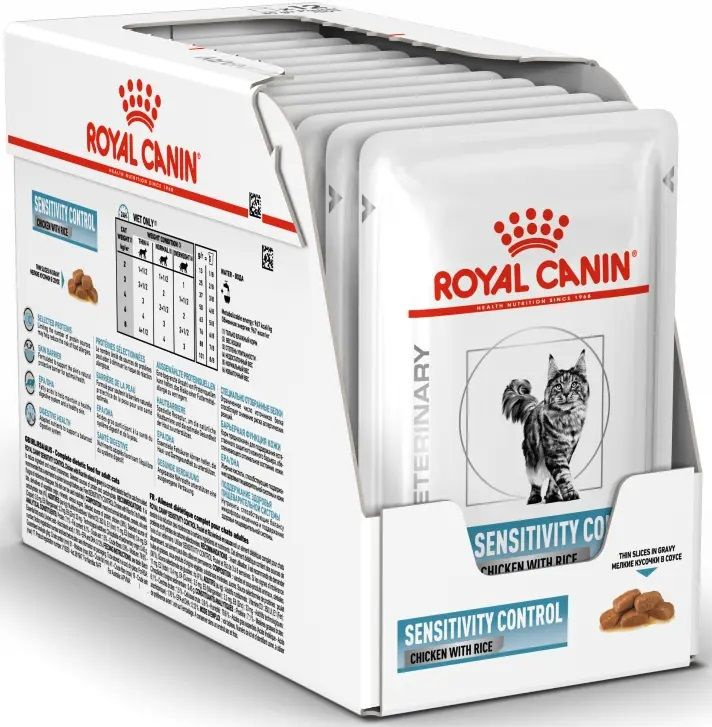 Royal Canin Sensitivity Control пауч для кошек при пищевой непереносимости (кусочки в соусе)  #1