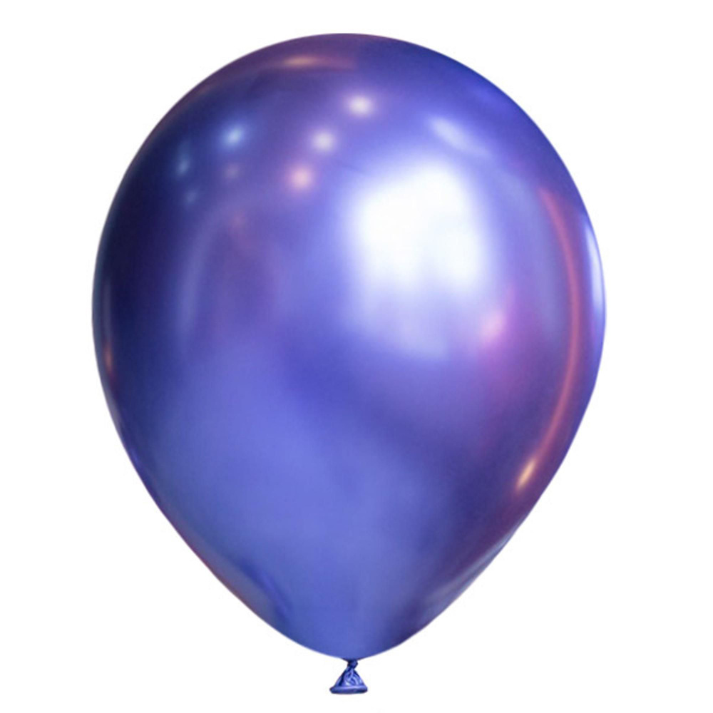 Воздушный шар 11"/28см Хром PLATINUM Violet 25шт #1