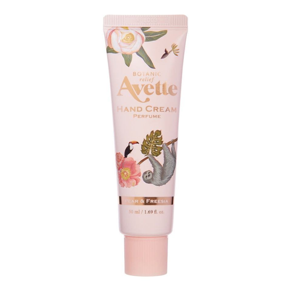 TONYMOLY AVETTE BOTANIC RELIEF PEAR&FREESI HAND CREAM Парфюмированный крем для рук с ароматом груши и #1