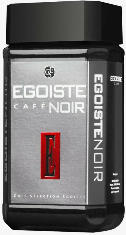 Кофе растворимый EGOISTE Noir 100 гр #1