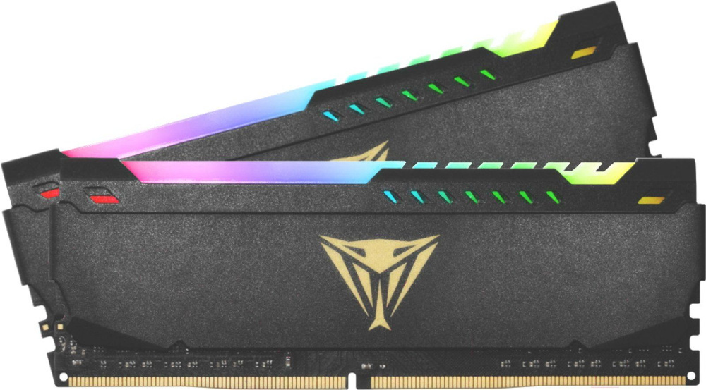 Patriot Memory Оперативная память DDR4 16GB (2x8GB) 3600MHz Viper Steel RGB (PVSR416G360C0K) 2x8 ГБ (DDR4 #1