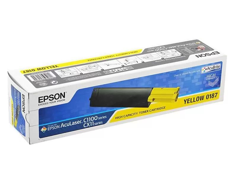 Epson Картридж, оригинал, Желтый (yellow), 1 шт #1