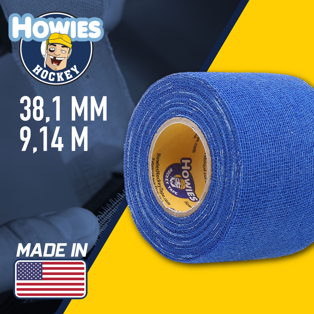 Грип лента Howies 38мм х 9,1м профессиональная синяя #1