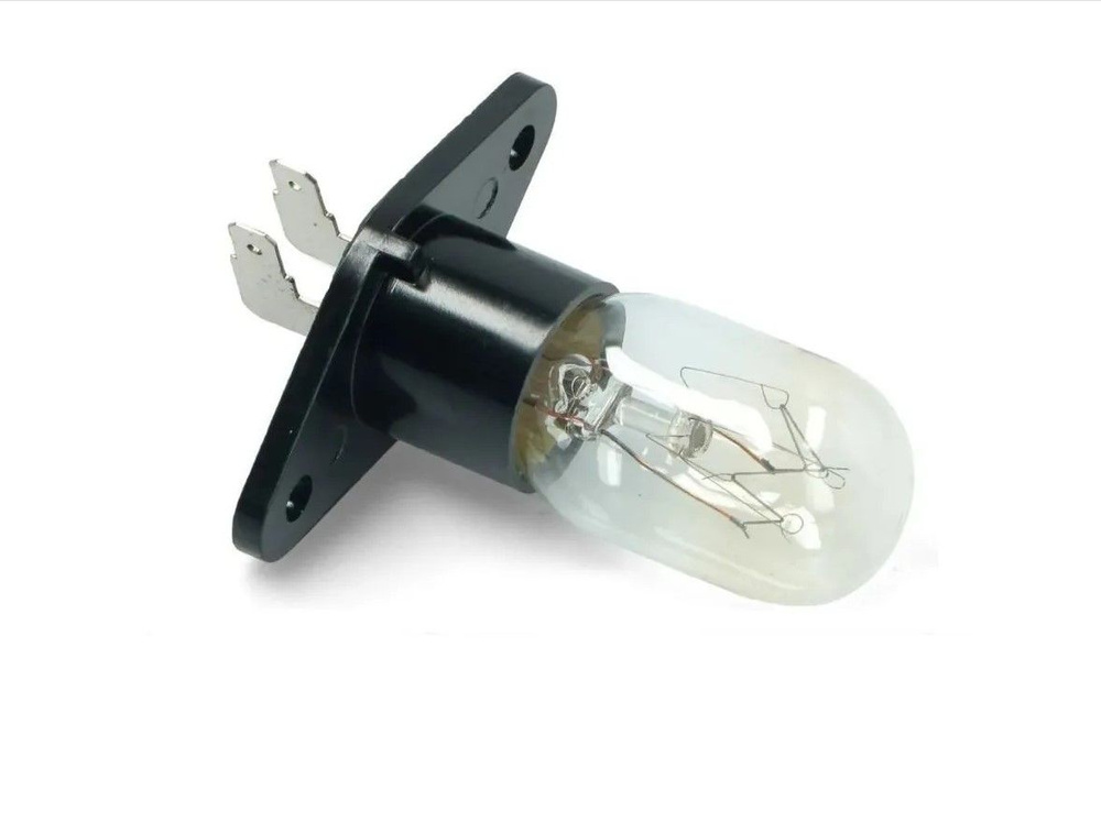 Лампа для СВЧ 20W 230V лампочка подсветки микроволновки Z187,4713-001524 контакты "Г"-образные  #1