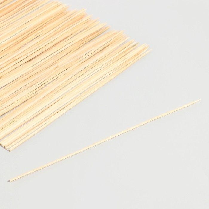 Набор деревянных палочек для декора, 1х9х25 см, 2 набора по 100 штук  #1