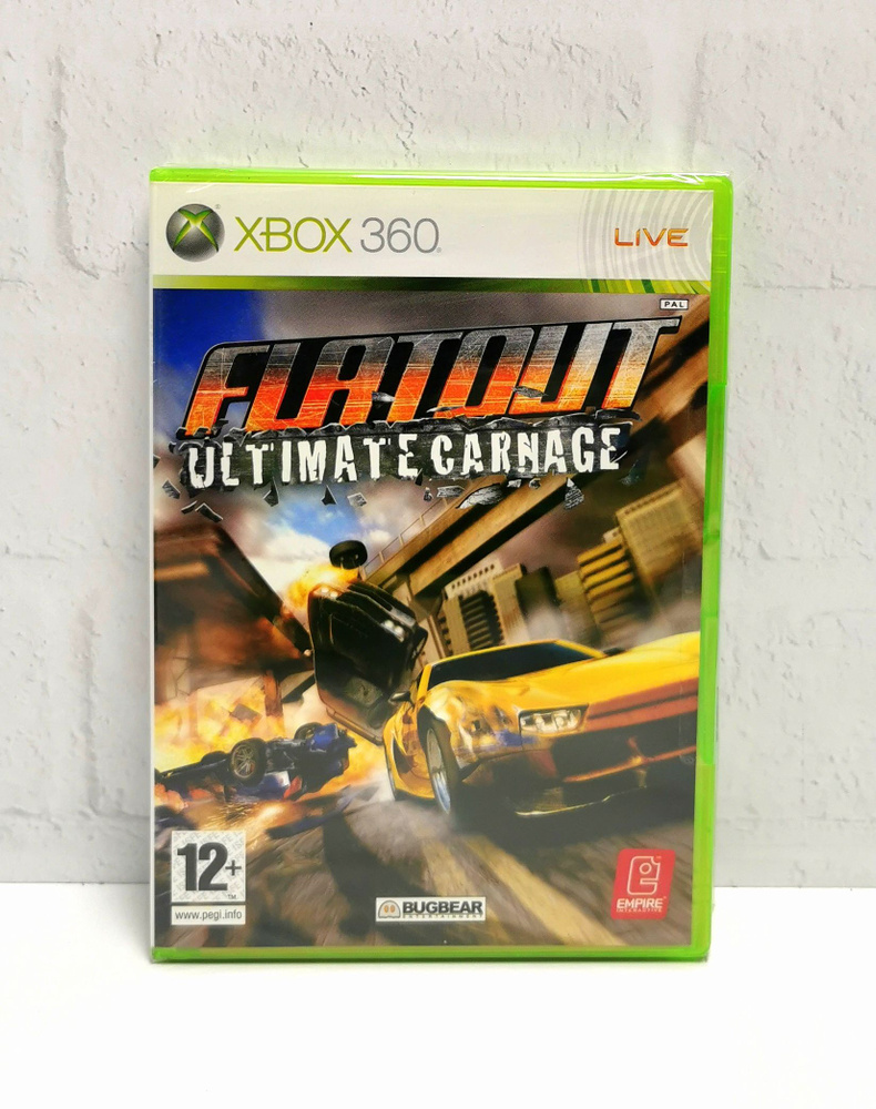 Flatout Ultimate Carnage Видеоигра на диске Xbox 360 #1