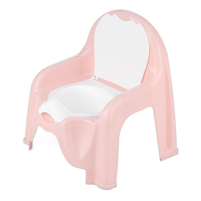 Горшок стульчик розовый #1