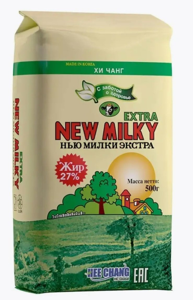 Молоко сухое ХИ ЧАНГ New Milky Extra (Нью Милки Экстра), Корея, 500 Гр Растительные сливки безлактозные #1