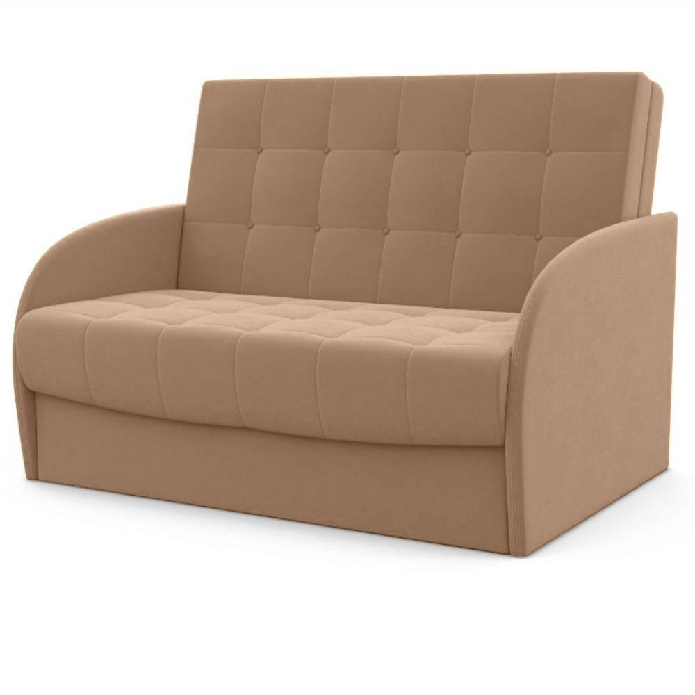 Диван-кровать Оригинал ФОКУС- мебельная фабрика 132х93х96 см светло-коричневый  #1