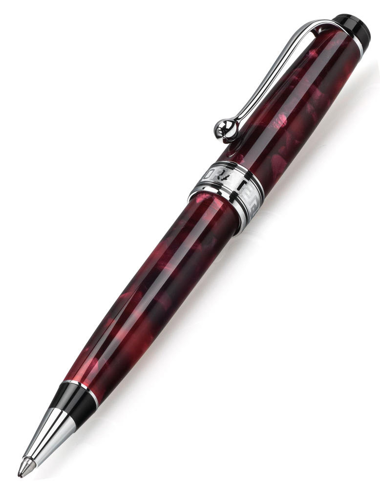 Шариковая ручка AURORA Optima Variegated Burgundy Chrome Plated (AU 998/CMXA) #1