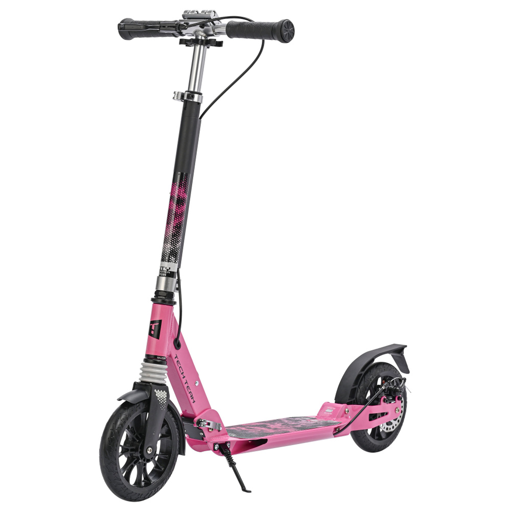 Самокат Tech Team City Scooter Disk Brake pink #1