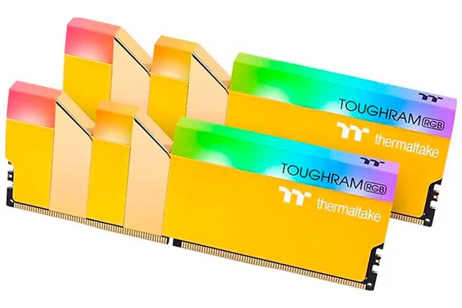 Thermaltake Оперативная память DDR4 16Gb (2x8Gb) 3600MHz TOUGHRAM RGB (RG26D408GX2-3600C18A) 2x8 ГБ (DDR4 #1