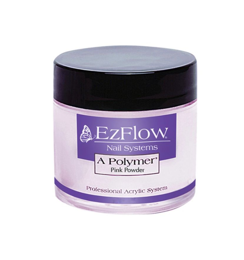 EzFlow, розовая акриловая пудра A-Polymer Pink Acrylic Powder, 7 гр #1