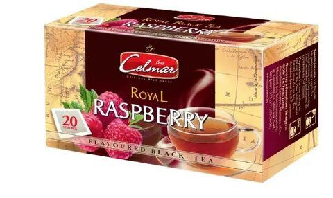 Celmar Чай Black tea and raspberry пакетированный 20штх1,5г #1