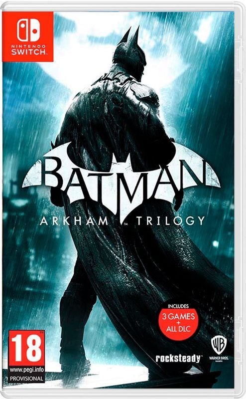 Игра Batman: Arkham Trilogy (Nintendo Switch, Русские субтитры) #1