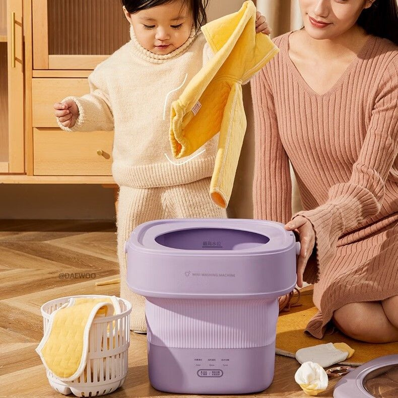 DAEWOO FM01 складная стиральная машина, чистка нижнего белья и носков ...