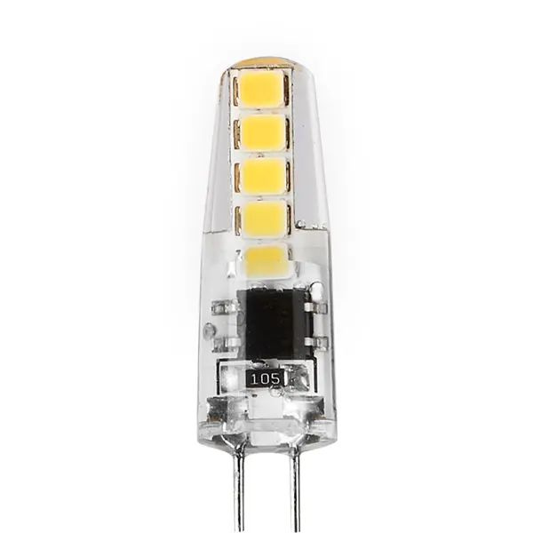 Лампа светодиодная Elektrostandard G4 220 В 3 Вт капсула прозрачная 270 лм нейтральный белый свет  #1