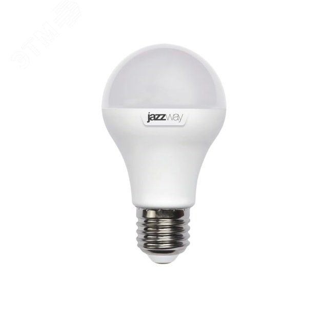 Лампа светодиодная JazzWay LED 10Вт E27 230V/50Hz холодный матовая груша SP 1033727  #1