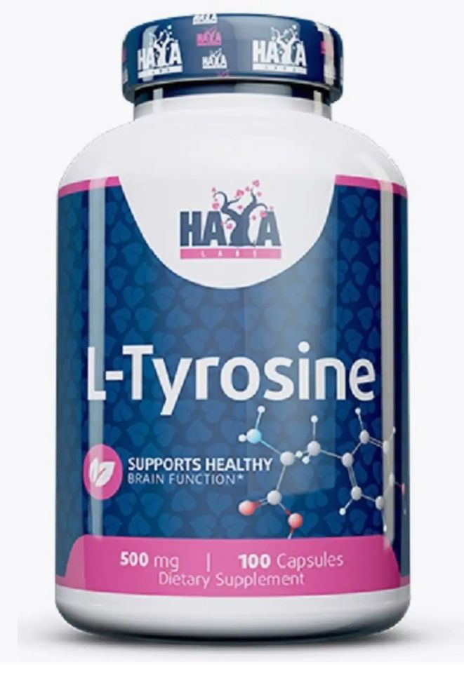 Haya Labs L - Tyrosine. L - тирозин. Аминокислота. 100капс. #1