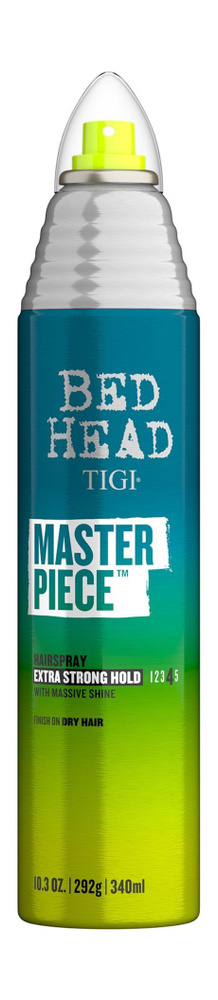 Лак для блеска и фиксации волос Bed Head Masterpiece Hairspray, 340 мл #1