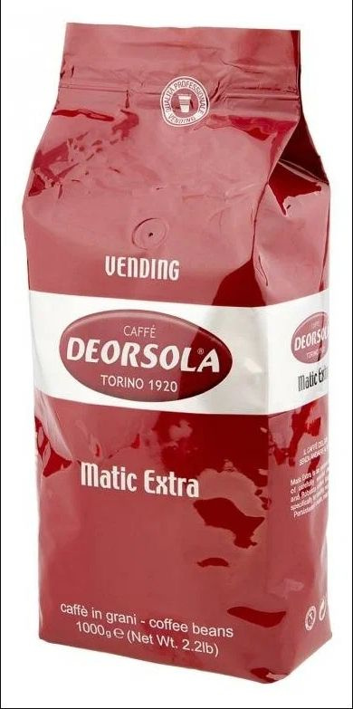 Кофе в зёрнах Deorsola Matic Extra Италия 1кг #1