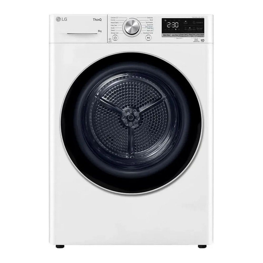 Сушильная машина LG RH80V9AV3N White #1